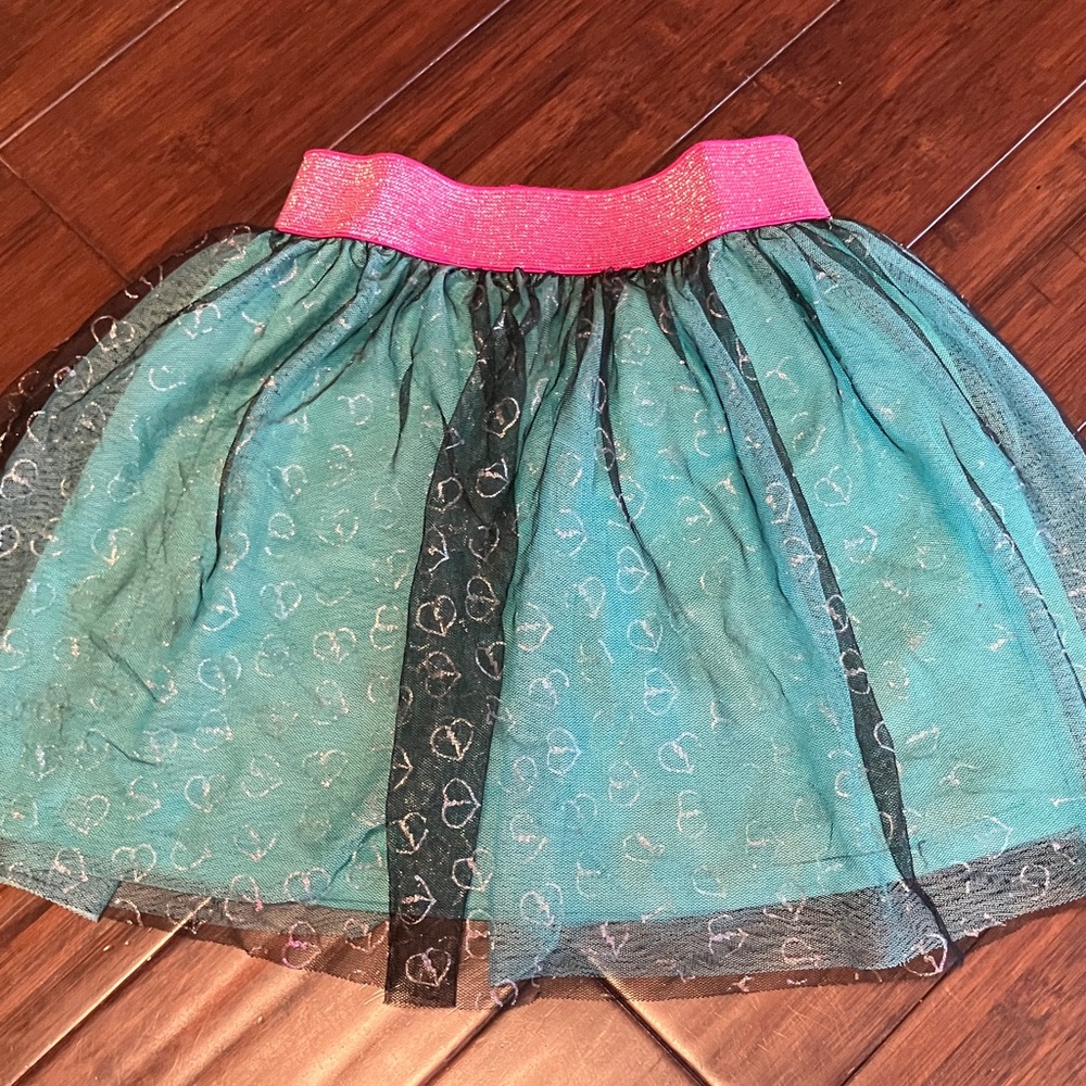 L.O.L. Surprise! Teal and Pink Skater Skirt